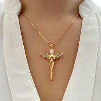 گردنبند درخت زندگی و فرشته و پروانه مارک ژوپینگ|بدلیجات|تهران, طیب|دیوار