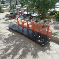 باسکول ۳۰۰کیلویی نمایشگر استیل و گاردار|فروشگاه و مغازه|پاکدشت, |دیوار
