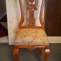 ۴عدد صندلی چوب راش در حد نو استفاده نشده