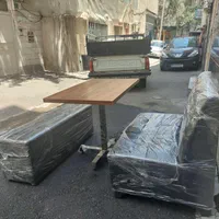 مبلمان ومیزرستوران کاناپه گیم نت فست فودتنوع رنگ