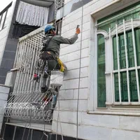 پیچ و رولپلاک نما نماشویی آبندی نما با راپل|خدمات پیشه و مهارت|تهران, خرمشهر|دیوار