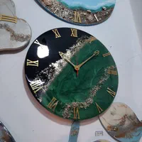ساعت دیواری طرح سبز درخشان|ساعت دیواری و تزئینی|تهران, مجیدیه|دیوار