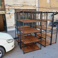 قفسه چوبی طرح جدید کد 033