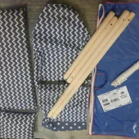 گهواره پایه فلزی سیسمونی ننو (بانوج )|تخت و صندلی بچه|مشهد, عبادی|دیوار