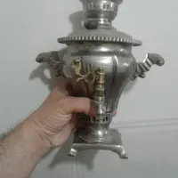 یک عدد سماور یک لیتری و چراغ لمپا|کلکسیون اشیاء عتیقه|سبزوار, امیر کبیر|دیوار