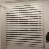 پرده فانتزی زبرا اداری دفتر منزل آشپزخانه|پرده، رانر، رومیزی|مشهد, آزادشهر|دیوار