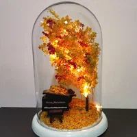 گوی شیشه ای دستساز چراغ دار کادو تولد|صنایع دستی و سایر لوازم تزئینی|کرمانشاه, |دیوار