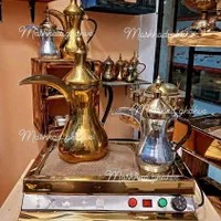 گم گم سوری اصل مهر خورده دسته چرم وارداتی|قوری، کتری، قهوهساز دستی|اندیمشک, |دیوار