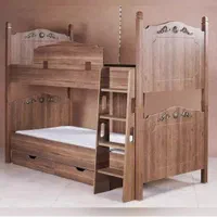 تخت دوطبقه وکیوم|تخت و سرویس خواب|شریفآباد, |دیوار