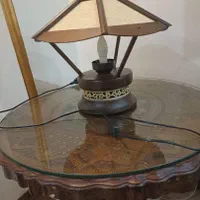 ۲ عدد اباژور کنار تختی در حد نو|چراغ خواب و آباژور|تهران, قلهک|دیوار