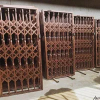 سازنده حفاظ اکاردئونی درب اکاردیونی حفاظ نرده