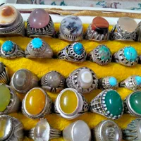 انگشتر نقره ۱۱۰ عدد کلی و جعبه ای معاوضه با ماشین|جواهرات|مشهد, عامل|دیوار