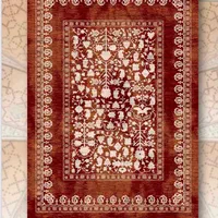 فرش لاکی جدیدبا بهترین کیفیت زمینه قرمز//*|فرش|شیراز, عادل آباد|دیوار