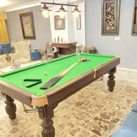 میز بیلیارد وارداتی تمام چوب روسی مونتاژ