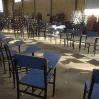صندلی امتحان،صندلی دانشجویی چوبی،صندلی محصلی (آبی)|مبلمان اداری|تهران, بهارستان|دیوار