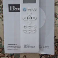 کنترل کولر گازی TECH ELECTRICاصل فابریک آکبند|کولر گازی و فن‌کوئل|تهران, یاخجی آباد|دیوار