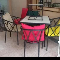 صندلی کافه رستورانی اپن مال صفحه سرامیکی