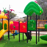 وسایل بازی مجموعه تاب و سرسره بزرگ پارکی