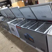 فریزر صندوقی خانگی و فریزر بستنی درب شیشه ای