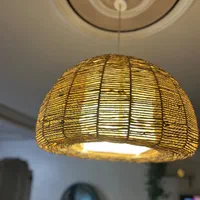 لوستر حصیری|لوستر و چراغ آویز|تهران, چهارصد دستگاه|دیوار