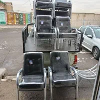 صندلی راحتی نه دکمه ام پی کنفرانسی صدفی مبل آرام