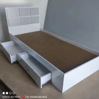 تخت یکنفره (با دو کشاب ) فروش اقساطی|تخت و سرویس خواب|اصفهان, طاحونه|دیوار
