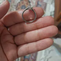 انگشتر تک نگین نقره|جواهرات|کرمانشاه, |دیوار