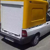 اطاق مسقف فایبرگلاس عقب پراید 151 وکفی لاینر