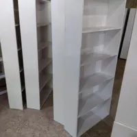 قفسه بزرگ.کتابخانه قدی دردار وساده|کتابخانه، شلف، قفسه‌های دیواری|رشت, آب آسیاب|دیوار