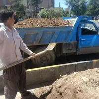 حمل نخاله خاک مصالح شن اجرماسه گچ سیمان خاورنیسان|خدمات حمل و نقل|قم, سراجه|دیوار
