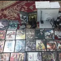 پلی استیشن ۲ نقره ای به همراه ۳ دسته اضافه