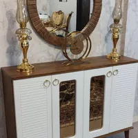 جاکفشی کنسولی 4درب آینه تراش جا کفشی
