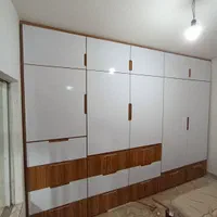 کابینت آشپزخانه و کمددیواری رنگ کاتانیا (کد ۱۳۸۰)|مصالح و تجهیزات ساختمان|لاهیجان, انقلاب|دیوار