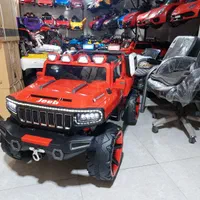ماشین شارژی jeep کیلومتر دیجیتال فول اپشنال|اسباب‌بازی بچه|کرج, گلشهر|دیوار