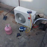 نصب،نصاب کولرگازی،جوشکاری پایه برای کمپرسور وپنل|خدمات پیشه و مهارت|مشهد, عامل|دیوار