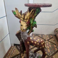 میز تلفن مجسمه گچی