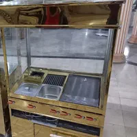 برنج کته پز چن شعله/ذرت/جا سیخ چرخدار ترولی وان|کافی‌شاپ و رستوران|سنندج, |دیوار