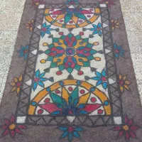 نمد فرش سنتی تزیینی با خواص طبی|گلیم، جاجیم، گبه|تهران, افسریه شمالی|دیوار