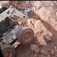 اجاره مینی لودر babcat بابکت نخاله ماسه شبانه روزی