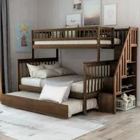 تخت دو طبقه سه نفره نوجوان