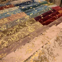 پرده مخمل طلاکوب پانچی حریر شاین پانچ|پرده، رانر، رومیزی|تبریز, |دیوار