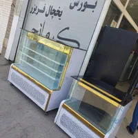 یخچال ویترینی آکواریومی کندوی عسل طلایی