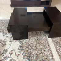 میز وسط به همراه دو عسلی چرخ دار