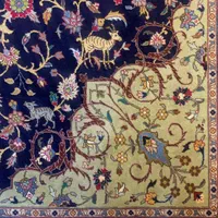 فرش دستبافت لچک ترنج تبریز ۱۲ متری (رنگ گیاهی)|فرش|تهران, گاندی|دیوار