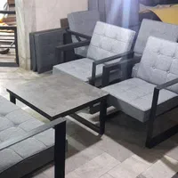 مبل باغی تاب ریلکسی صندلی رستورانی کافی شاپی فلزی|مبلمان خانگی و میز عسلی|مشهد, عبادی|دیوار