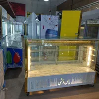 یخچال ویترینی sweets مکعبی خوابیده تر خشک|فروشگاه و مغازه|مشهد, فدک|دیوار