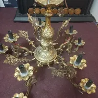 لوستر برنجی