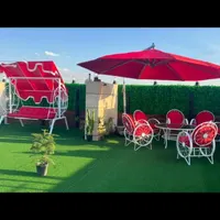 میز و صندلی باغی ویلایی مدل کالسکه