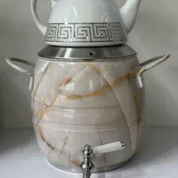 ست کتری و قوری طرح سنگ در ۳ رنگ|قوری، کتری، قهوه‌ساز دستی|تهران, آذری|دیوار