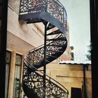 پله پیچ  مدل دور لوله گرد|مصالح و تجهیزات ساختمان|دماوند, |دیوار